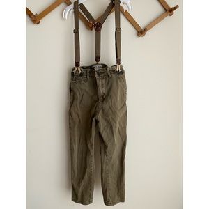 Zara boys suspender pants